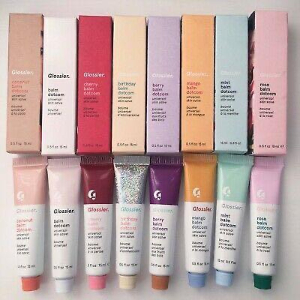 3 / $30 ⚡️Glossier Balm Dotcom Lip Balm and Skin Salve.